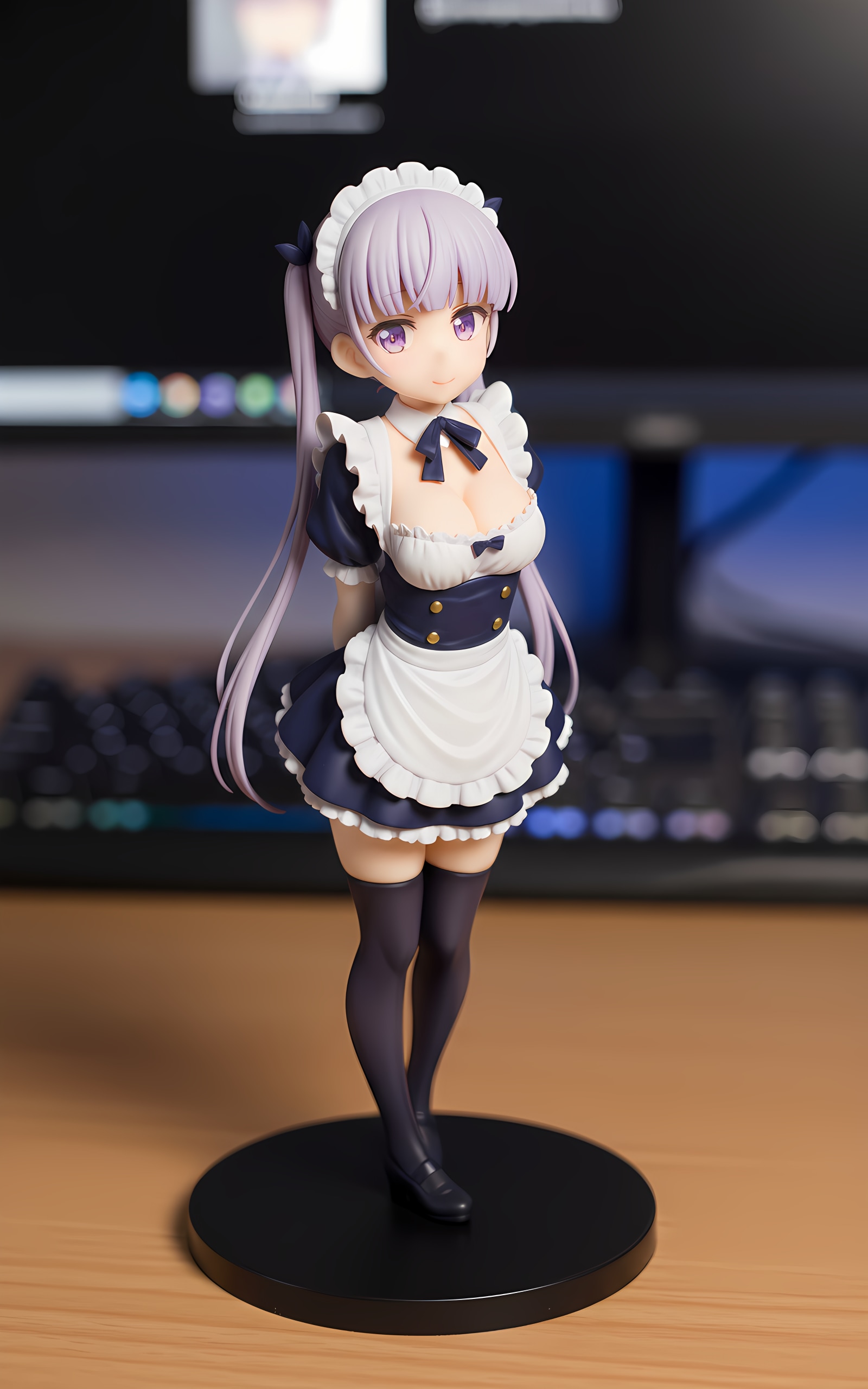 涼風青葉 メイド フィギュア風 | の人気AIイラスト・グラビア