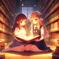 図書館と魔法の絵本 4枚目