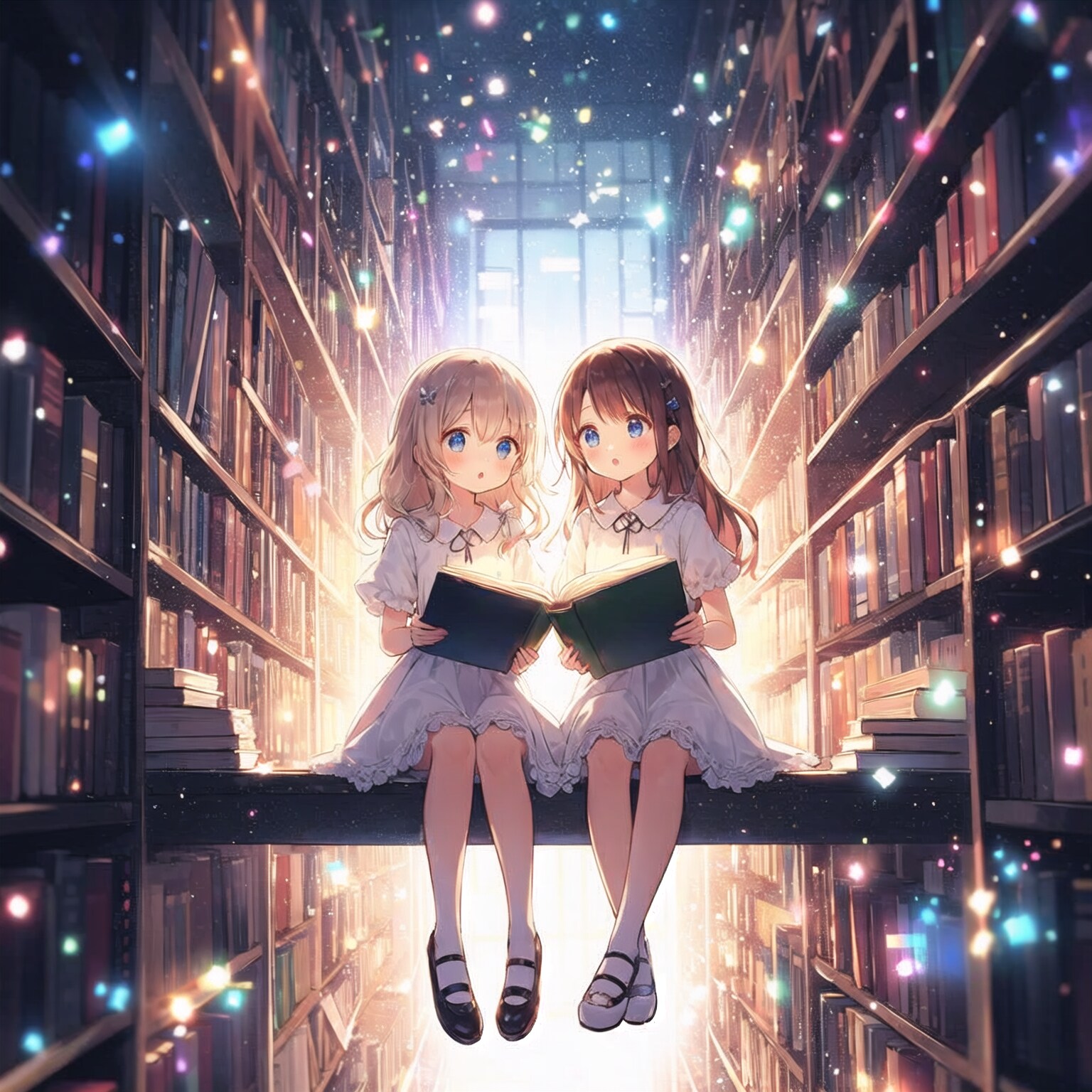 図書館と魔法の絵本