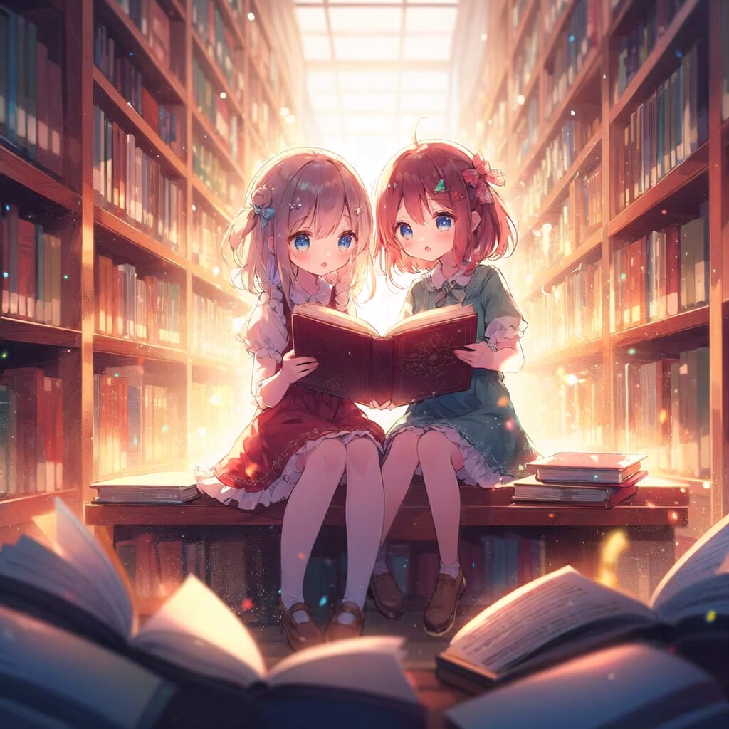 図書館と魔法の絵本