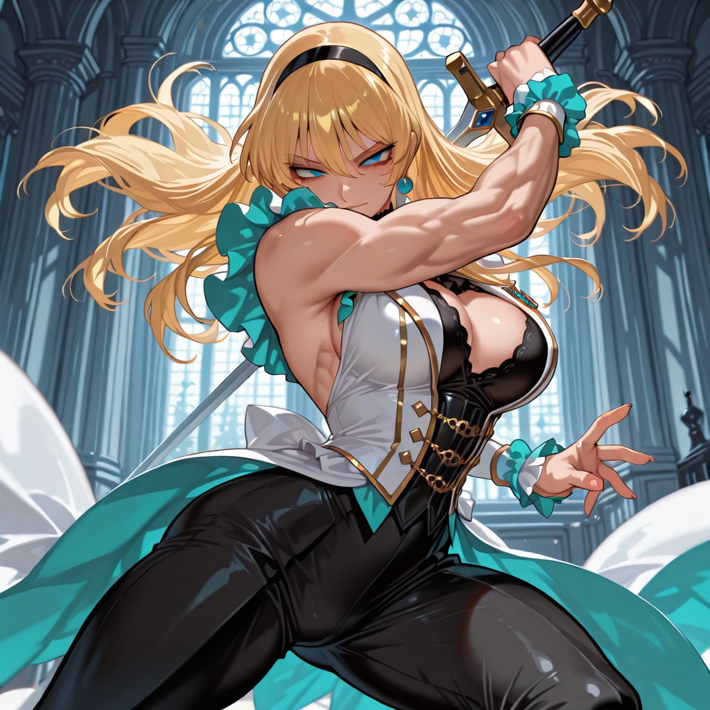 女剣士カテジナさん。