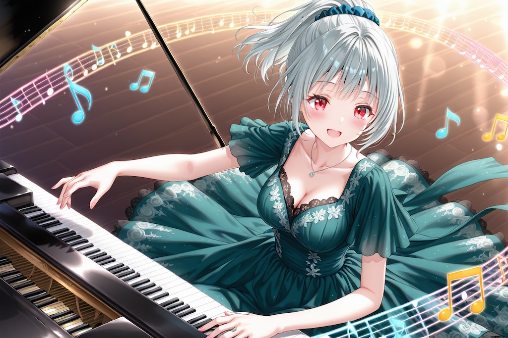 ピアノを演奏するよ