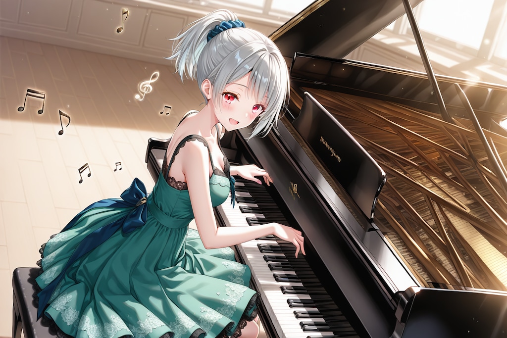 ピアノを演奏するよ