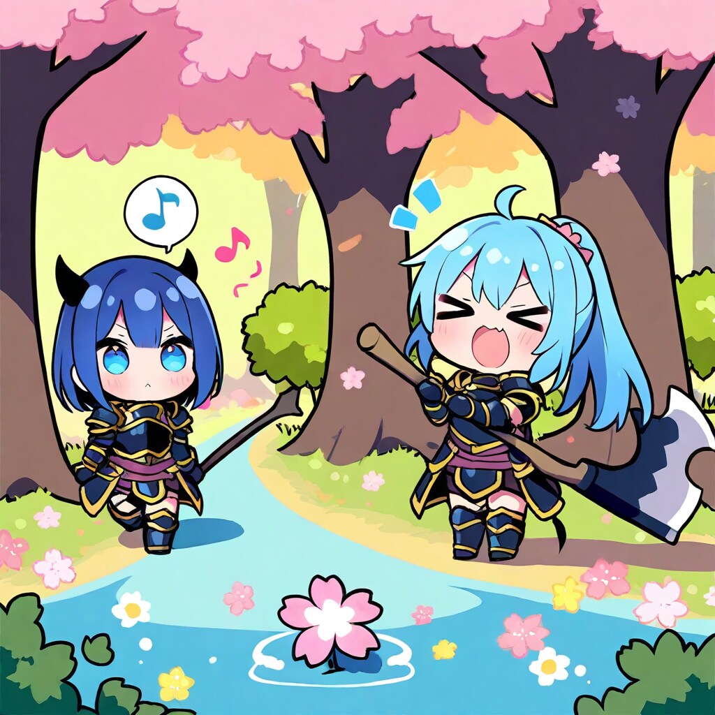 侵略！青髪ちゃん