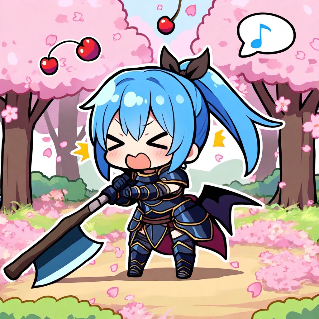 侵略！青髪ちゃん