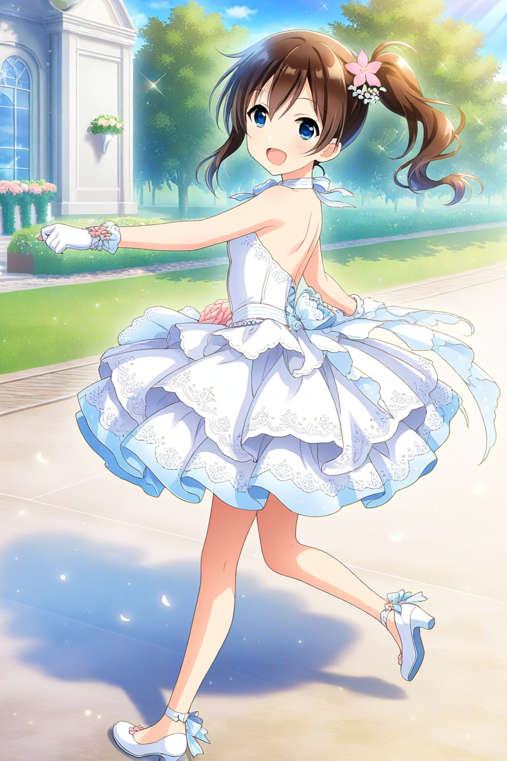 今日から、新しい道を歩きます。