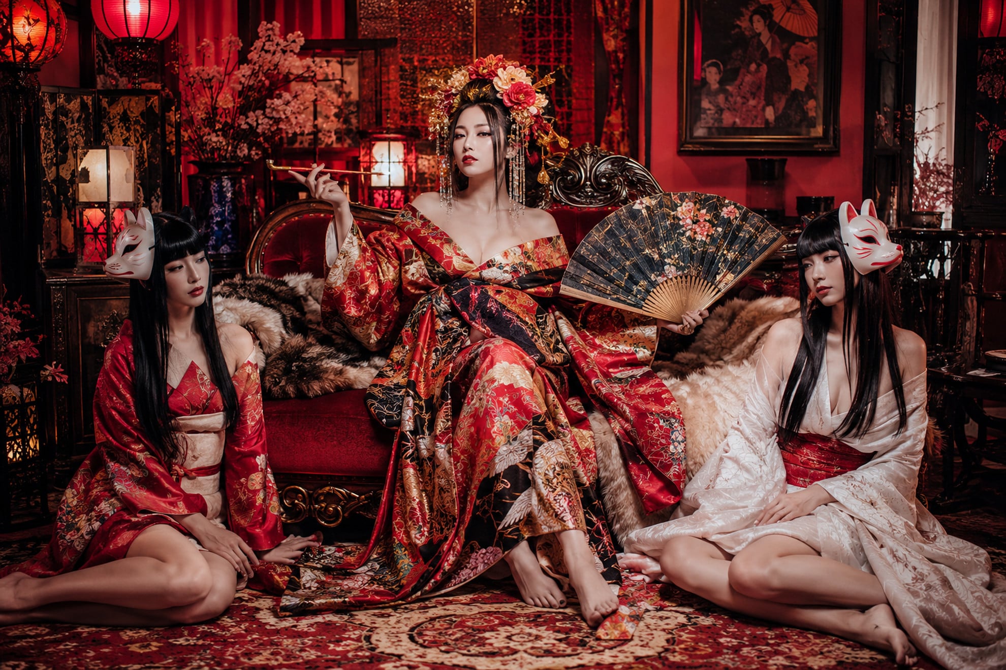 【並行世界の日常】5分後の世界・花街「吉原」左右の太夫(グラブジャムンさん主催企画「並行世界の日常」エントリー作品)