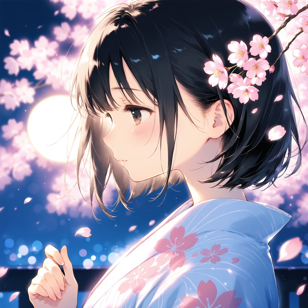 夜桜