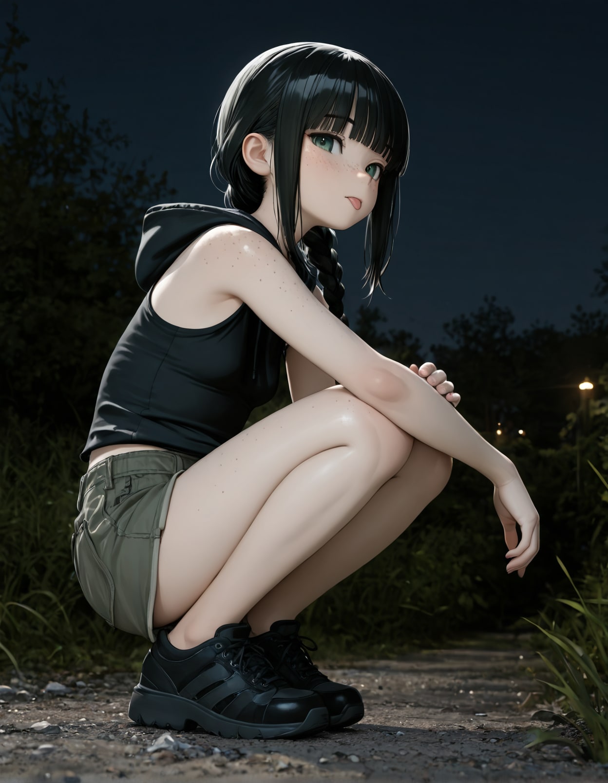 夜の散歩
