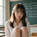 夏の教室 2枚目