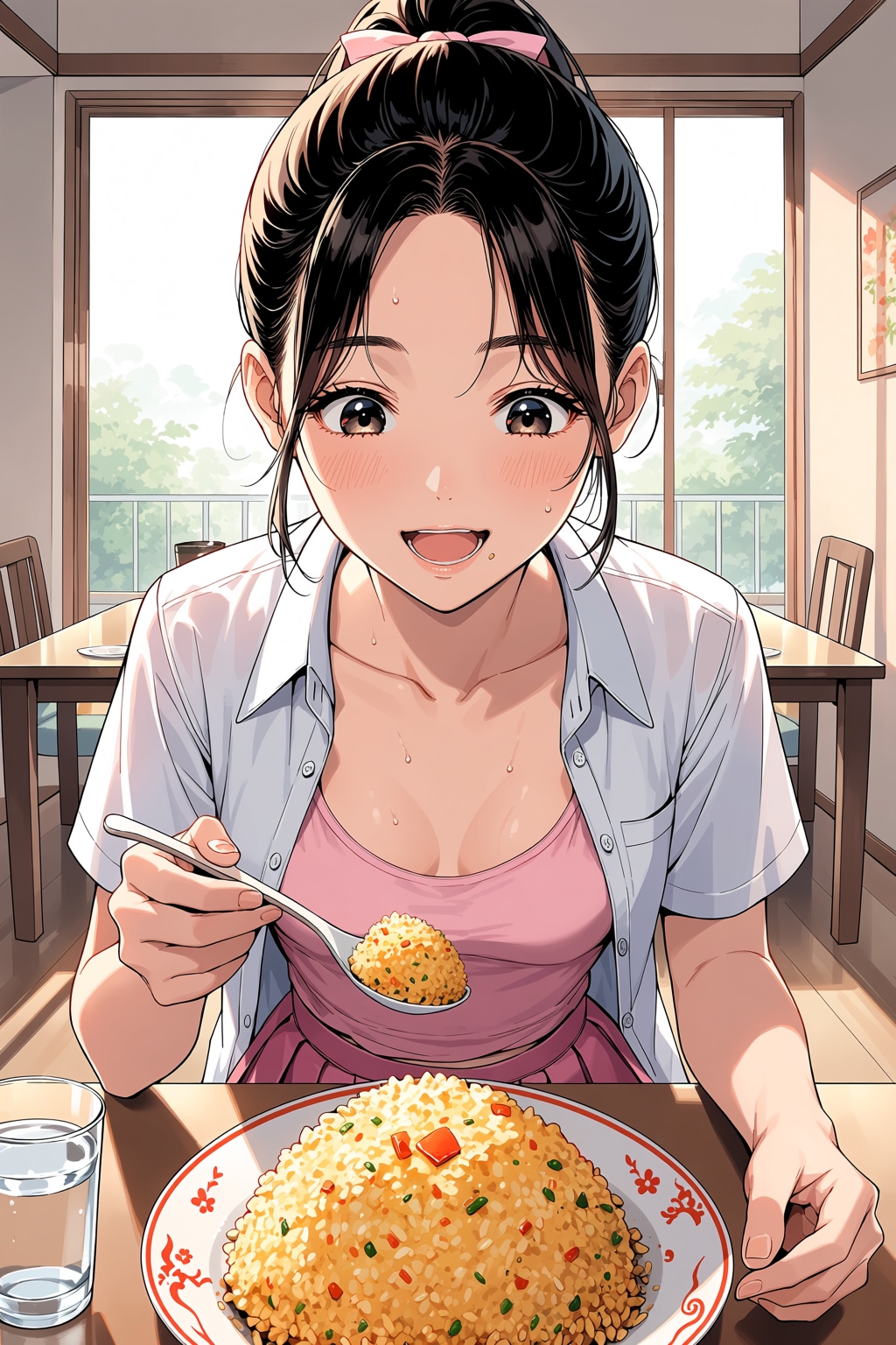 桃花の昼食　その２