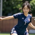 サッカー女子(歓喜のゴール)♡ 2枚目