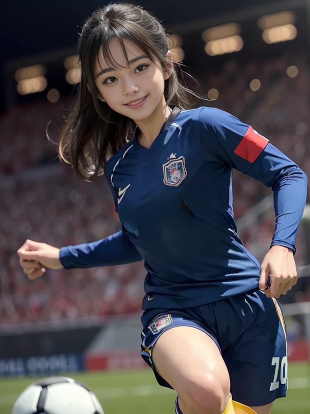 サッカー女子(歓喜のゴール)♡