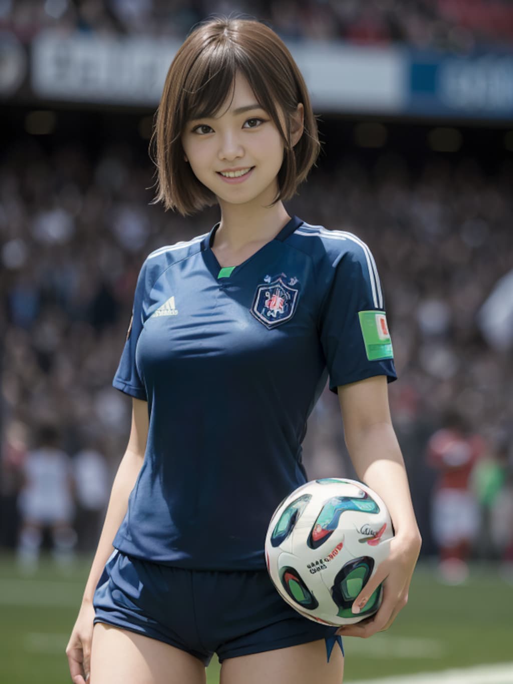 サッカー女子(歓喜のゴール)♡