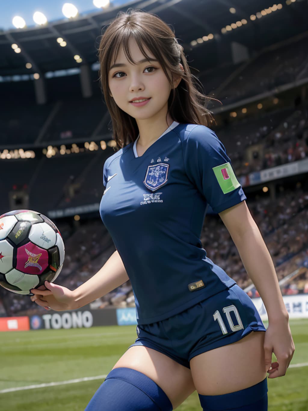 サッカー女子(歓喜のゴール)♡