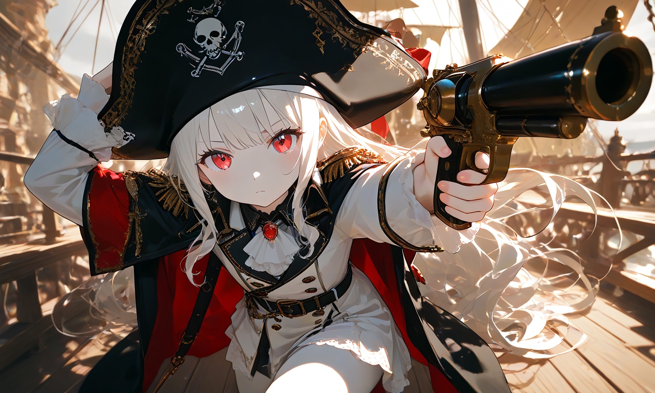 Scarlet Buccaneer / 紅の女海賊 | の人気AIイラスト・グラビア