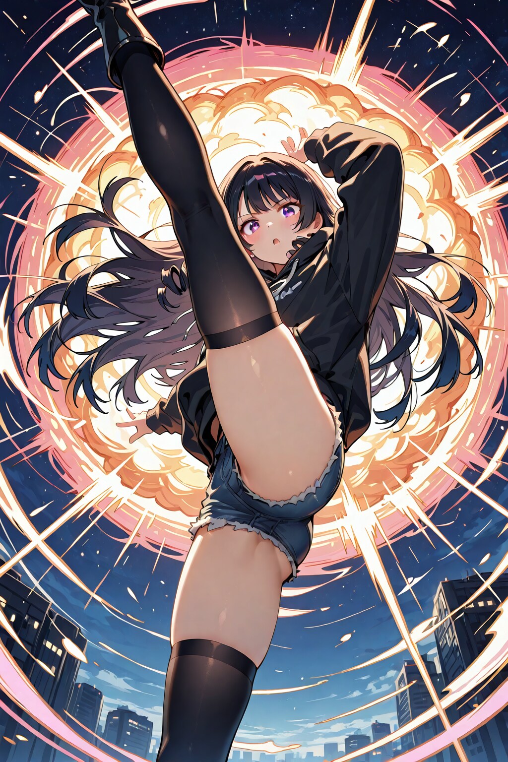 何気に太腿