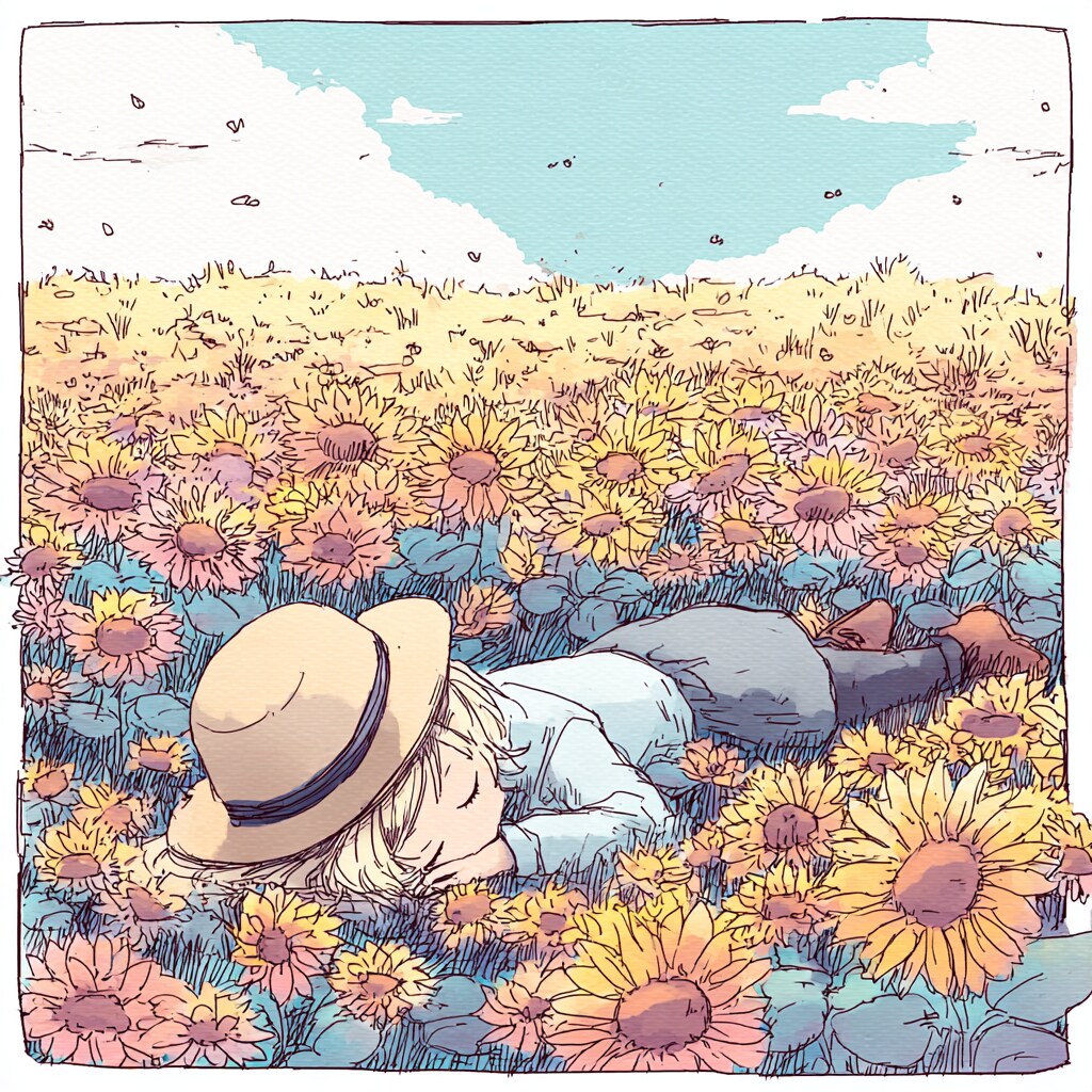 太陽の香りの中で | の人気AIイラスト・グラビア