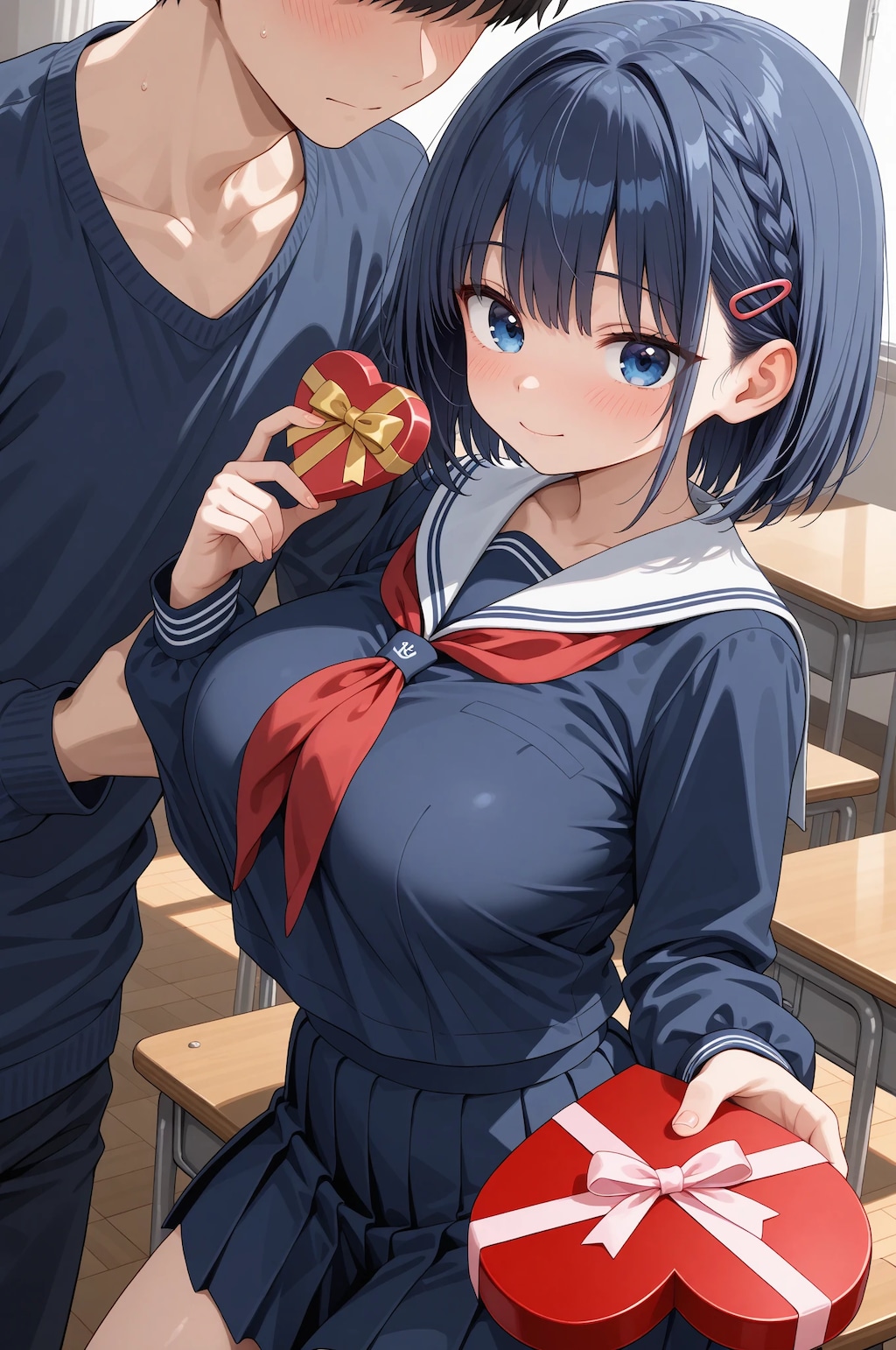 はい、君はこっちの小さい方