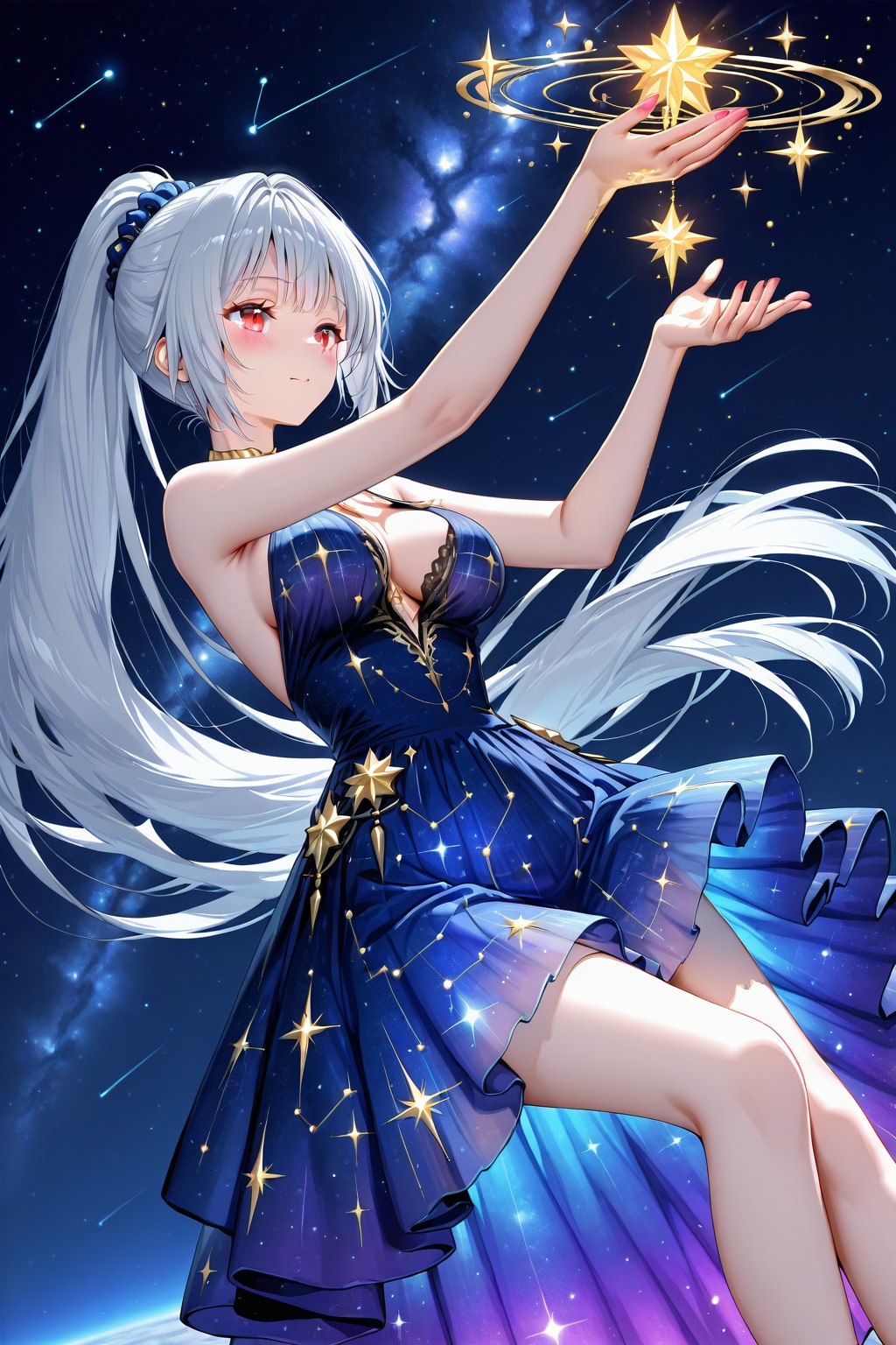 星空と雛菊ちゃん3