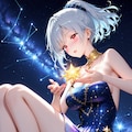 星空と雛菊ちゃん3 2枚目