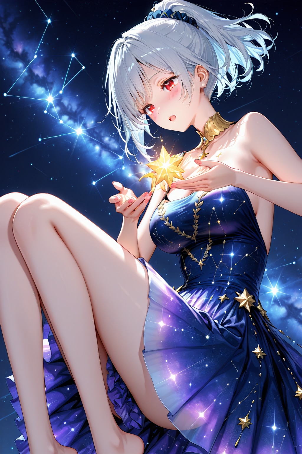 星空と雛菊ちゃん3