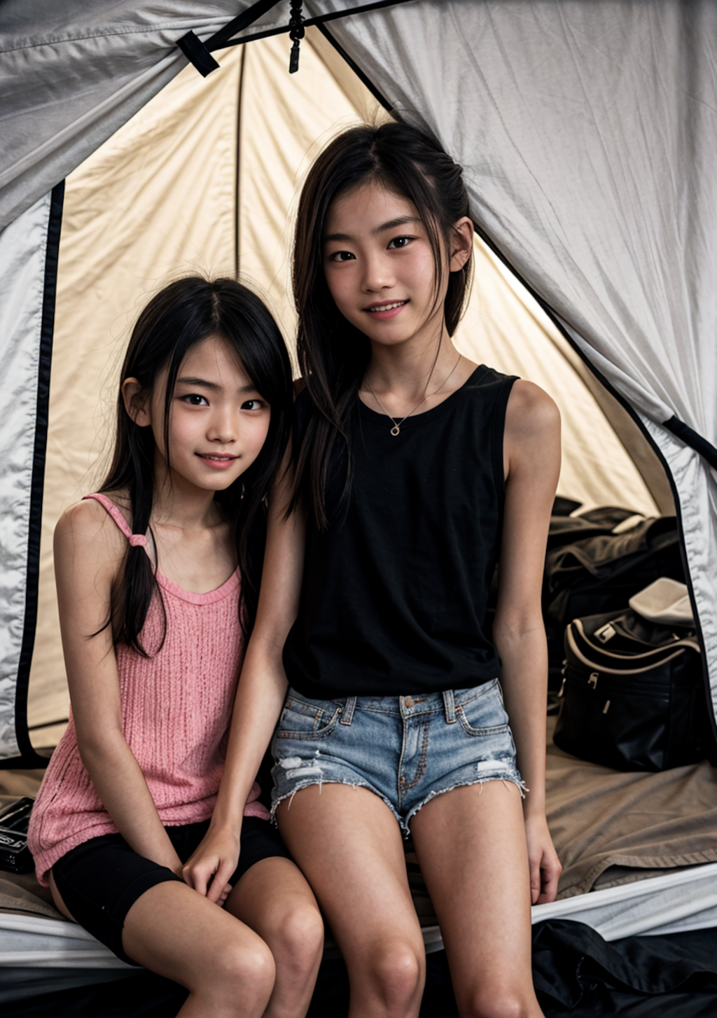 テントキャンプ！！