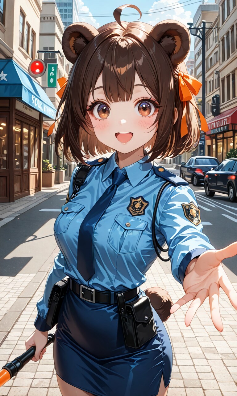 ブルア(べあのん)警察官