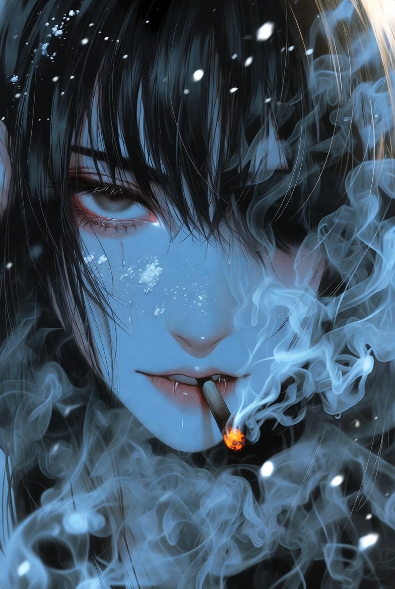 寒がり🚬🍺🥛 | の人気AIイラスト・グラビア