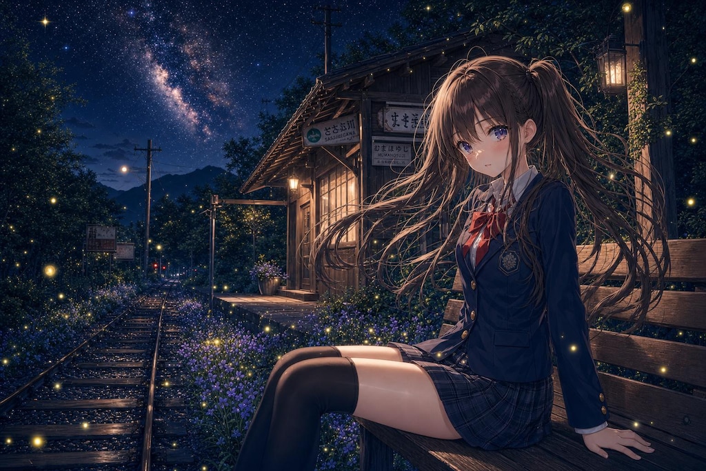 廃駅で待つ君