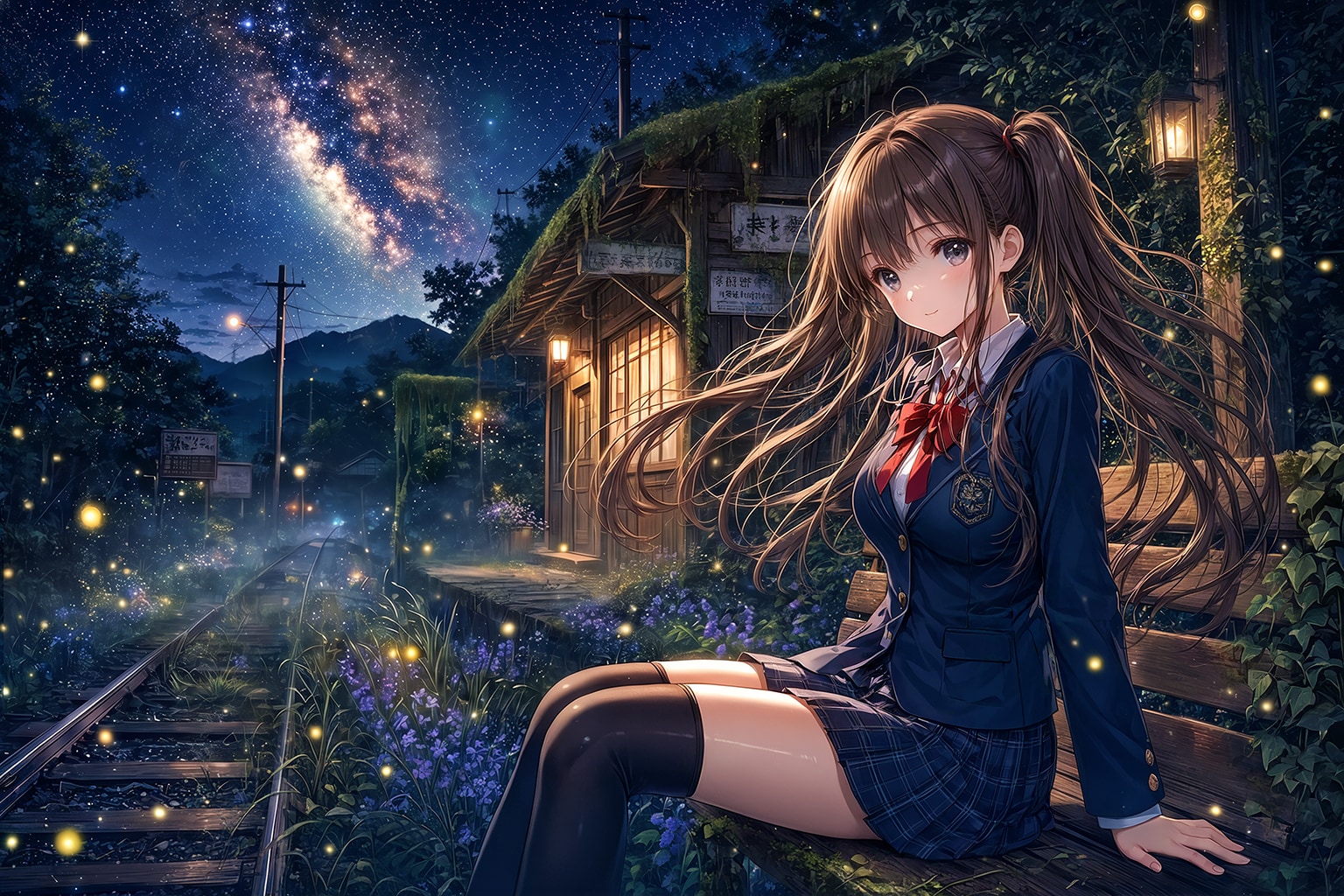 廃駅で待つ君