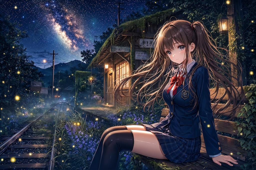 廃駅で待つ君