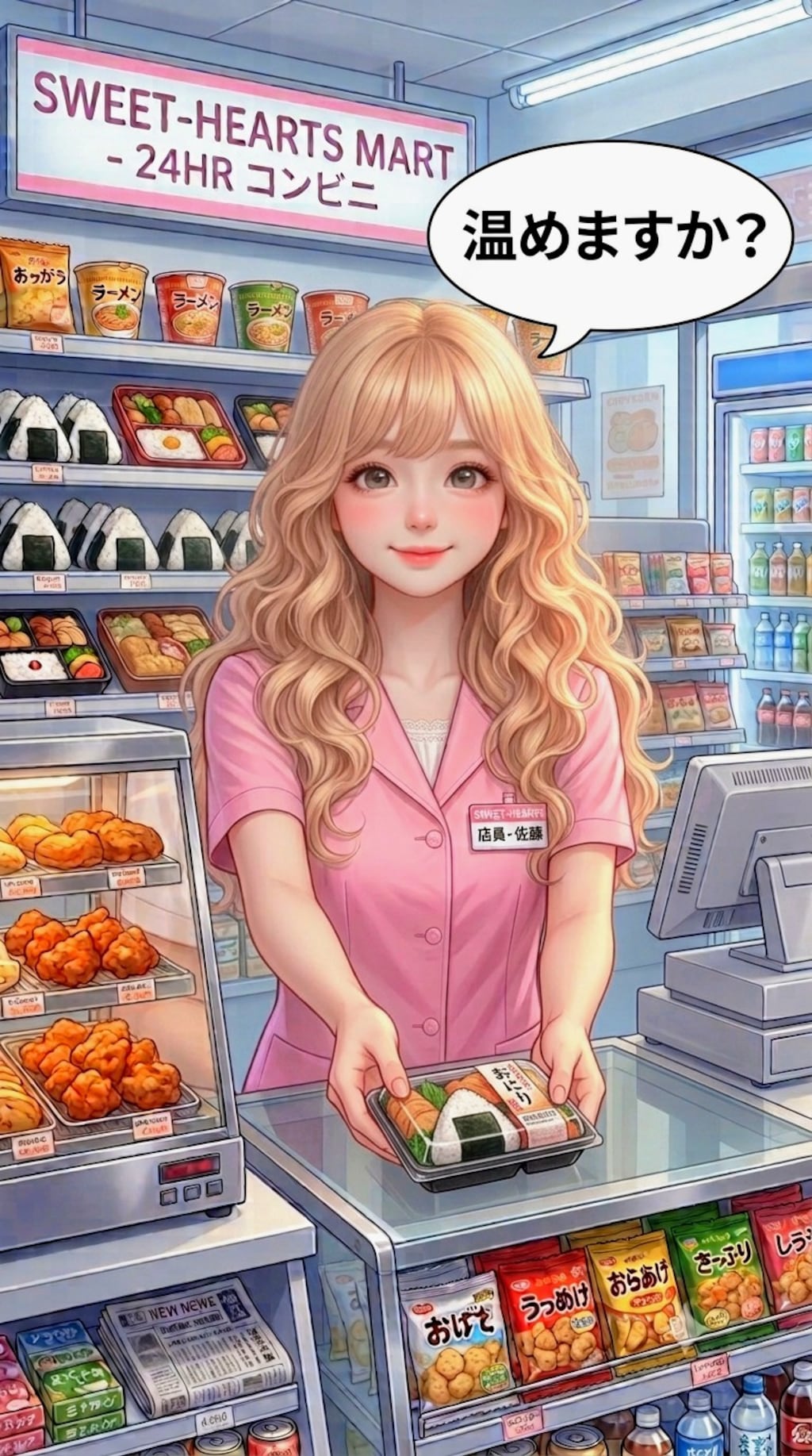 働くお姉さん🩷