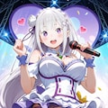見せちゃってるエミリアたん 2枚目