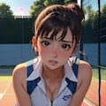 “After Match Temptation” ― 夕暮れのコートで、恋が走り出す ― 4枚目