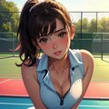 “After Match Temptation” ― 夕暮れのコートで、恋が走り出す ― 5枚目
