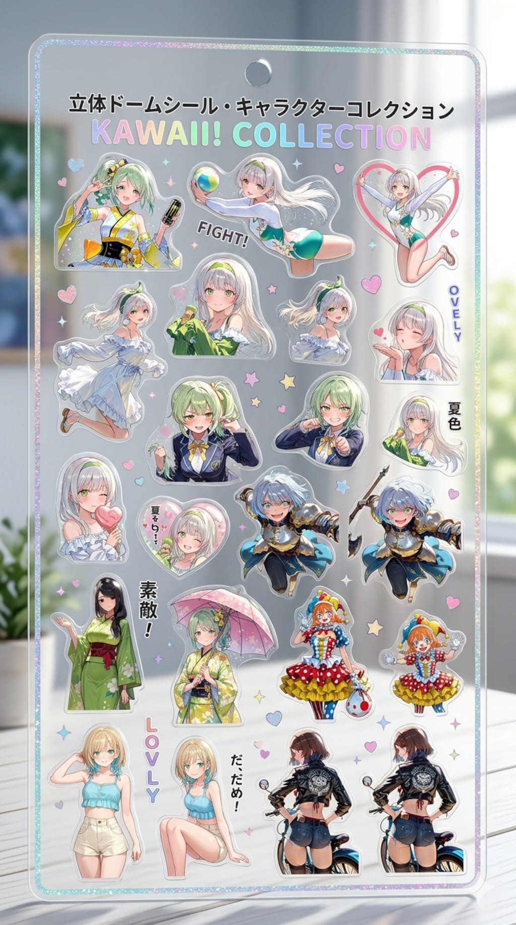 自キャラシール