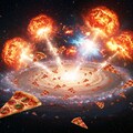 宇宙創造ビッグバンピザ 6枚目