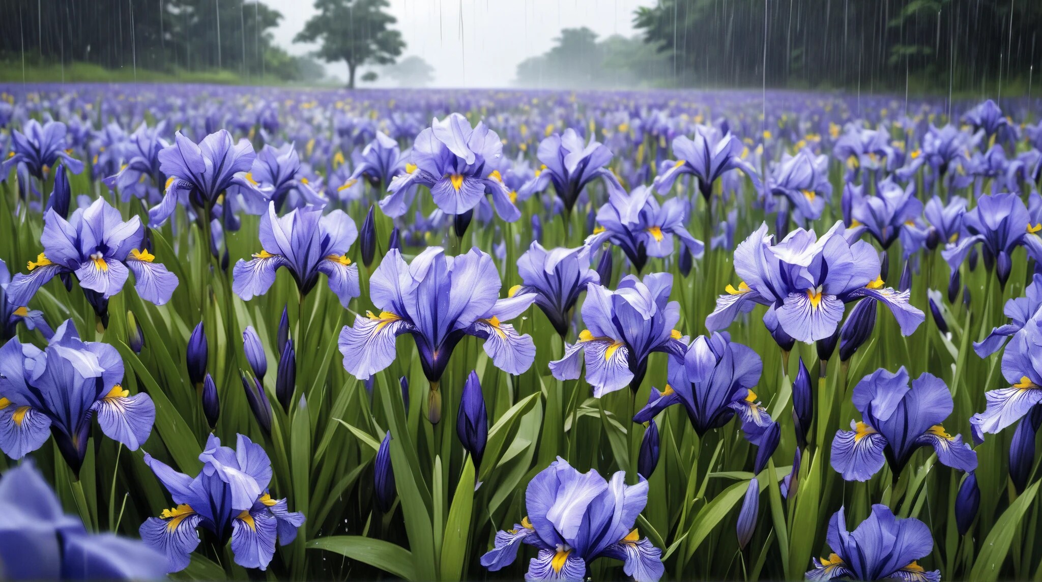 Iris sanguinea