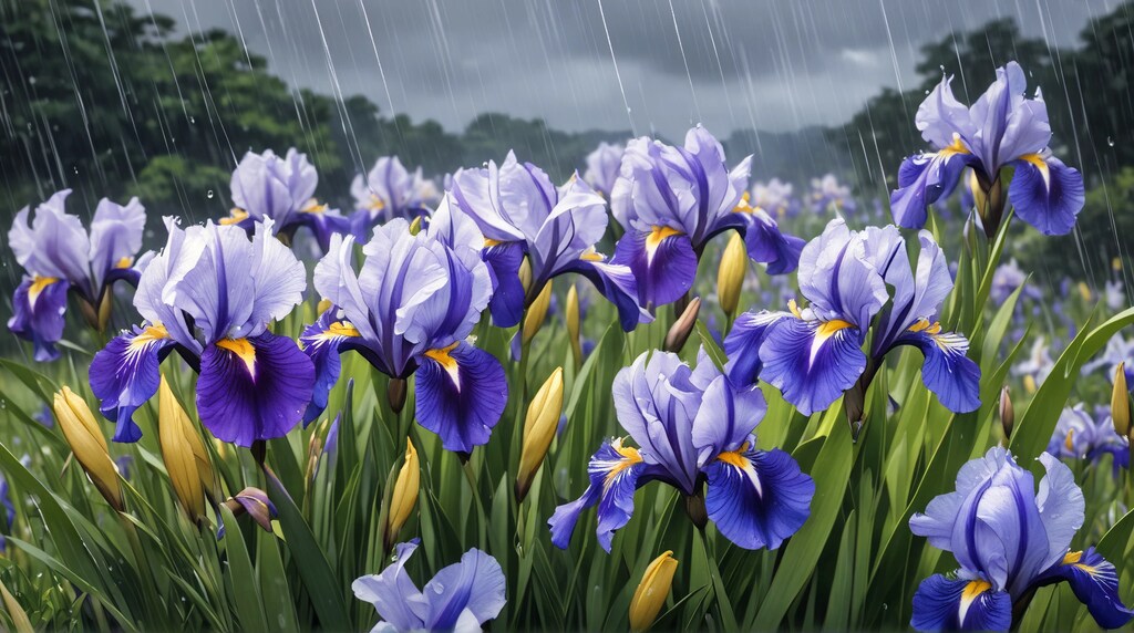 Iris sanguinea