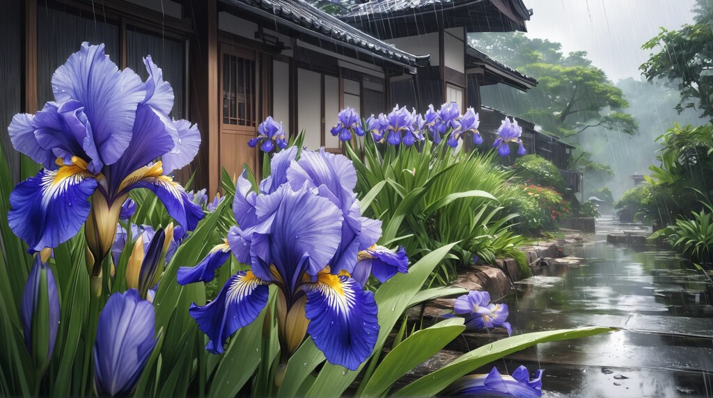 Iris sanguinea