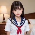 可愛いセーラー姿 3枚目