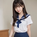 可愛いセーラー姿 8枚目
