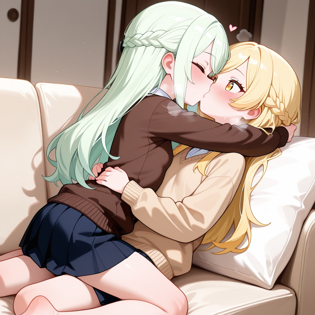 2人の初めてのキス