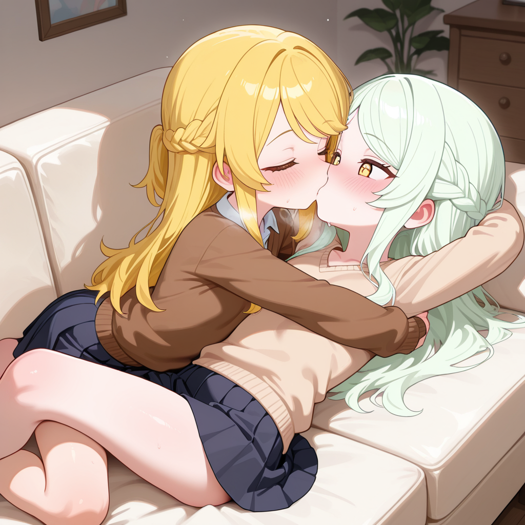 2人の初めてのキス