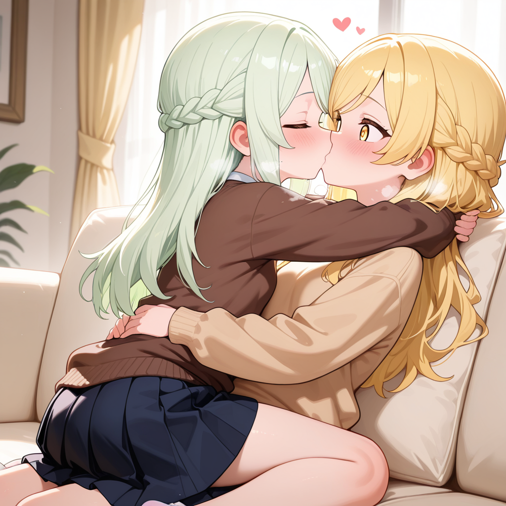 2人の初めてのキス