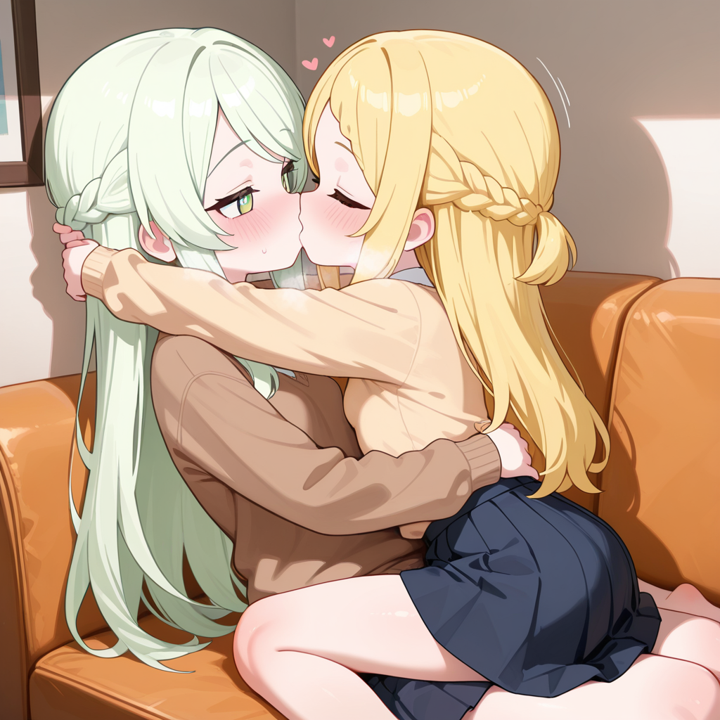 2人の初めてのキス