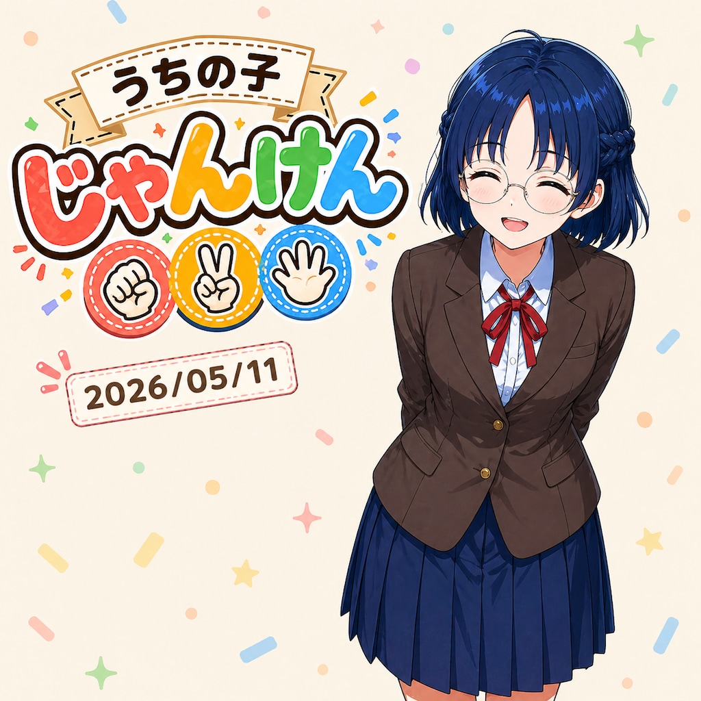 うちの子じゃんけん 2026/05/11