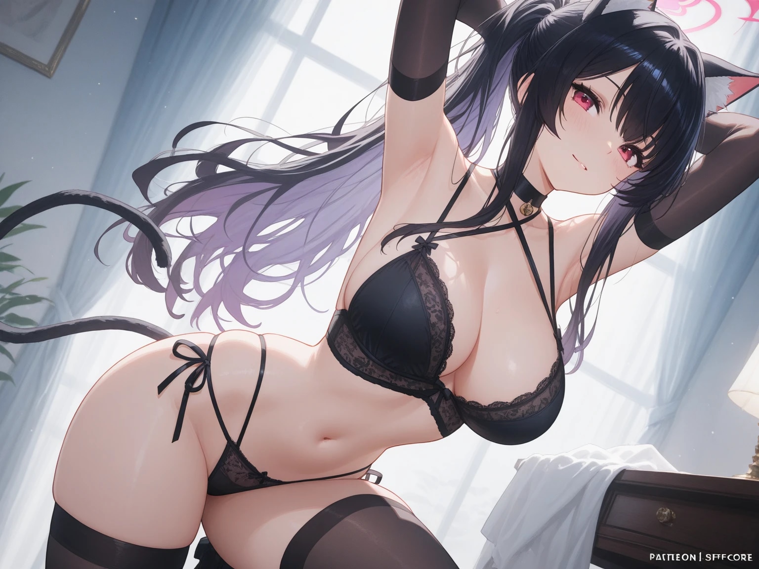 ケモ耳ランジェリーモデル