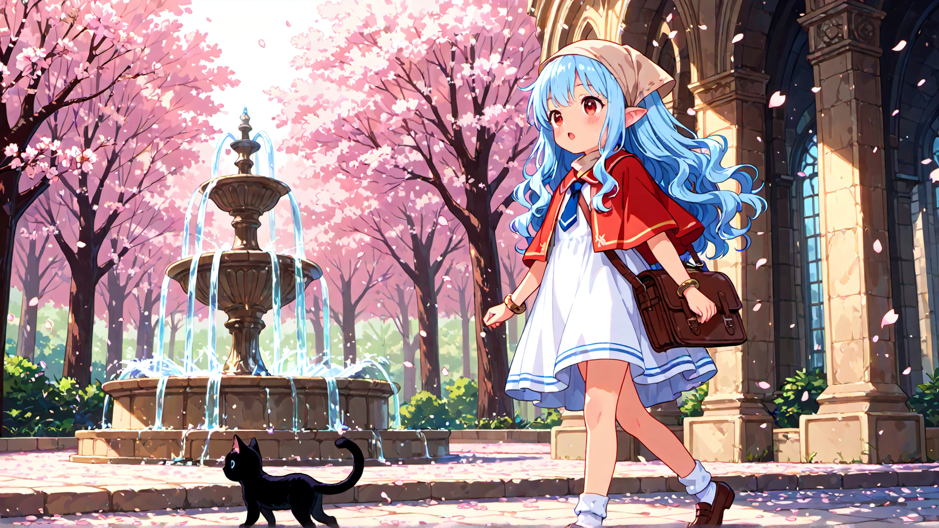 初登校。 | の人気AIイラスト・グラビア